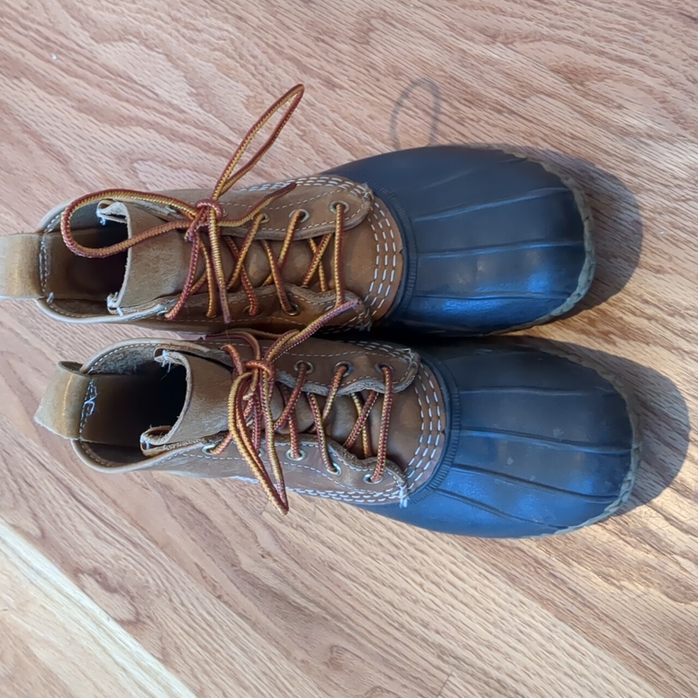 L.L. Bean duck boots